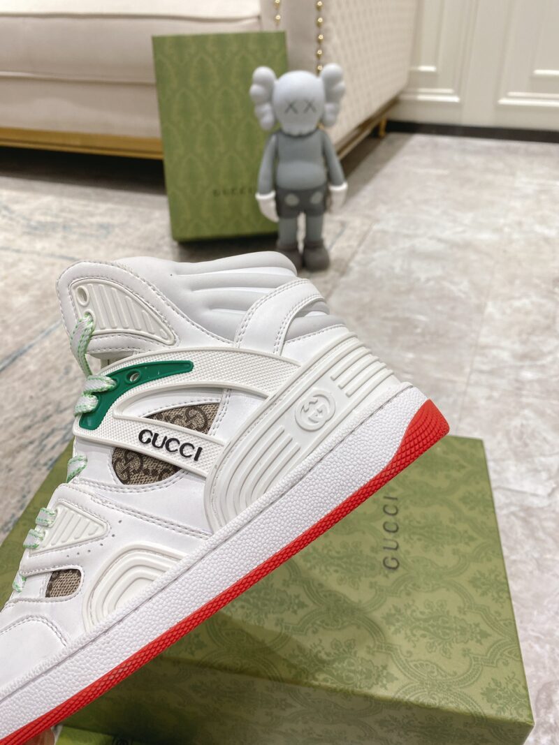 Gucci Basket Sneakers - Image 8