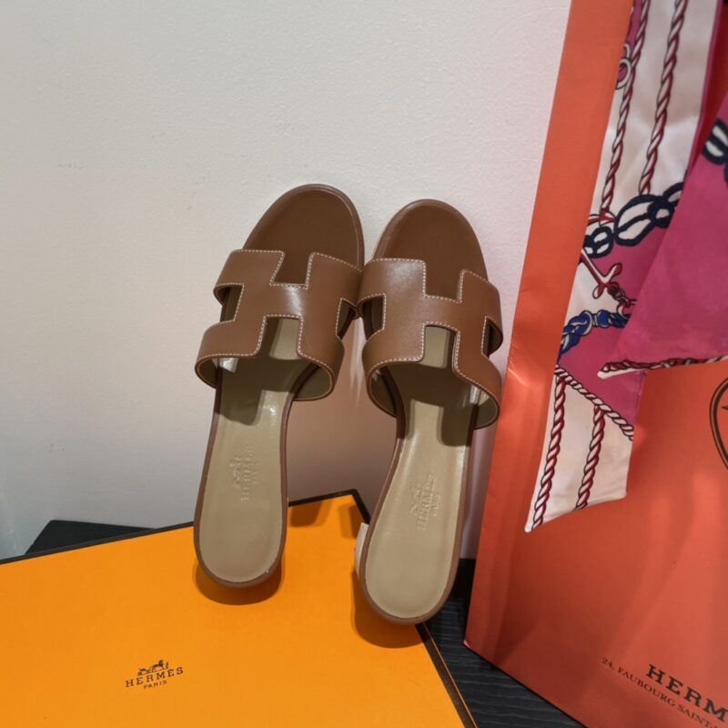 Hermes Hermes Classic Slippers - Image 3