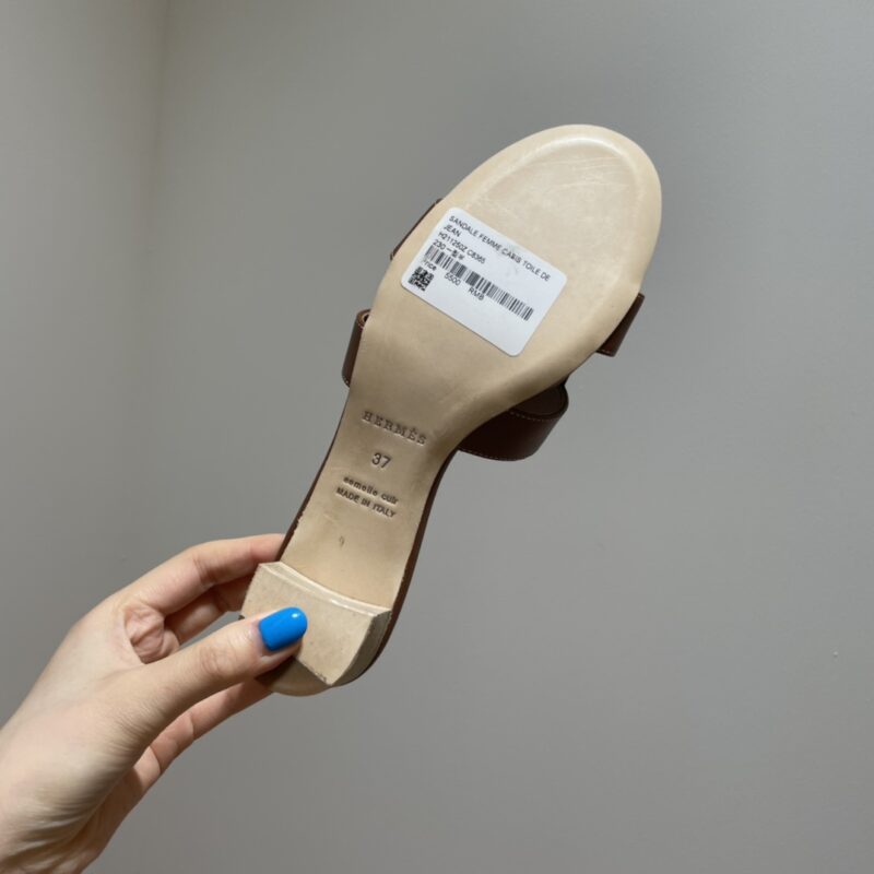 Hermes Hermes Classic Slippers - Image 6