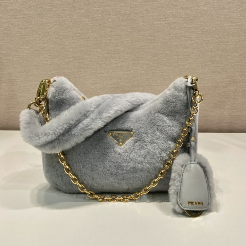 Prada System Hobo Bag-23*17*8CM - Image 2
