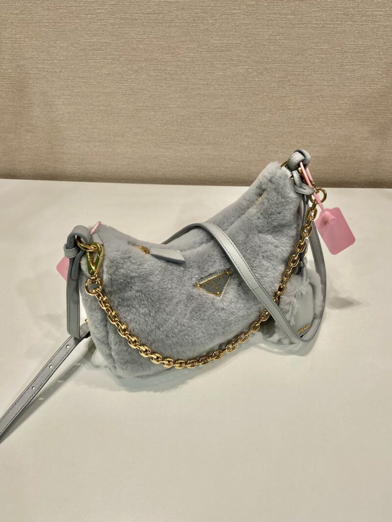 Prada System Hobo Bag-23*17*8CM - Image 4