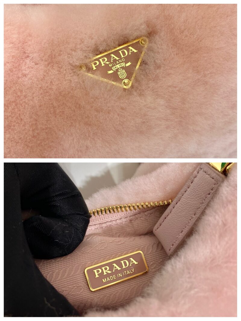 Prada System Hobo Bag-23*17*8CM - Image 8
