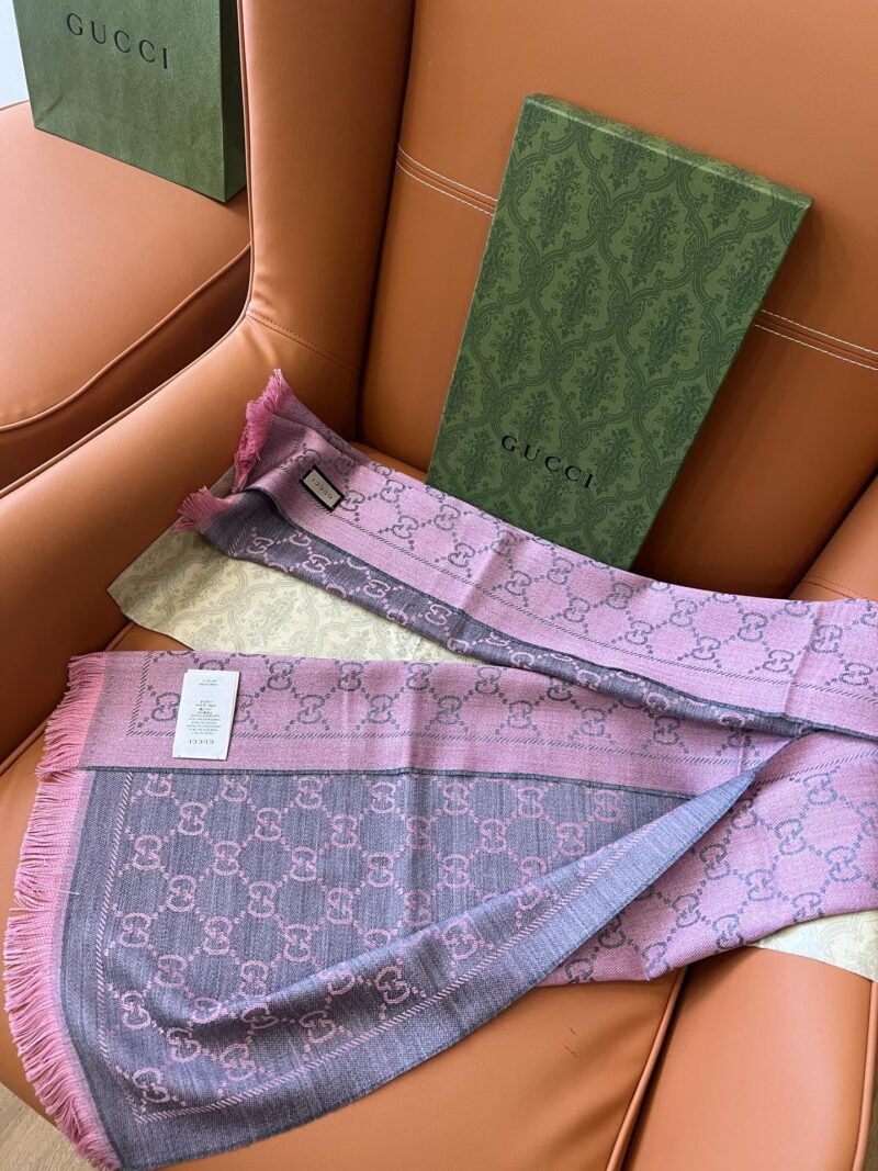 Gucci Scarf-48*180CM - Image 5