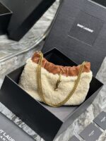 YSL Mini Leather Shoulder Bbag-24x14x4CM - Image 2