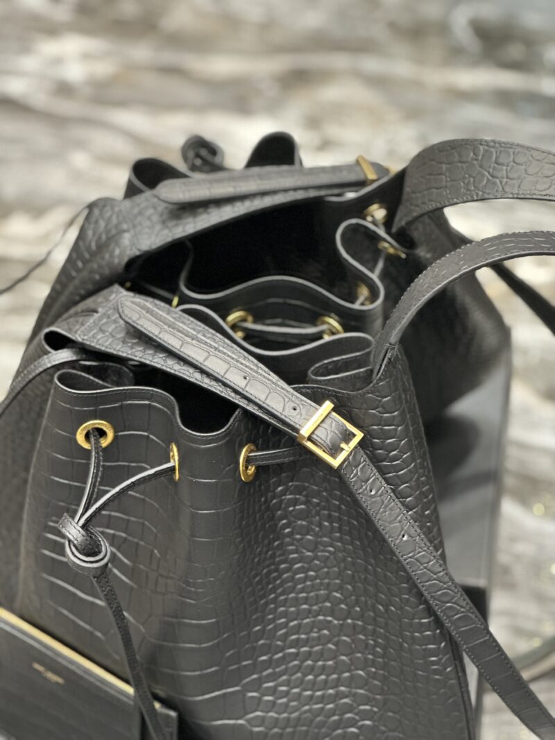 YSL Flat Hobo Bag-44×33×2.5CM - Image 4