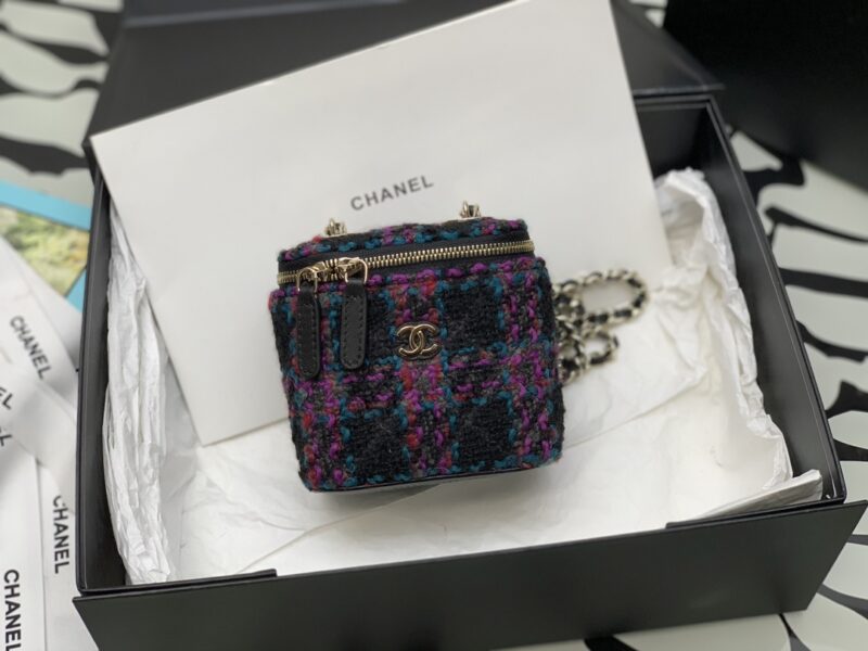 Ch@nel Mini Cosmetic Bag-8.5*11*76CM - Image 3