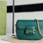 Gucci 1955 Horsebit Shoulder Bag-20.6*14.4*5.1CM