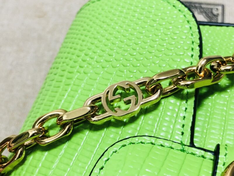 Gucci 1955 Horsebit Shoulder Bag-20.6*14.4*5.1CM - Image 6