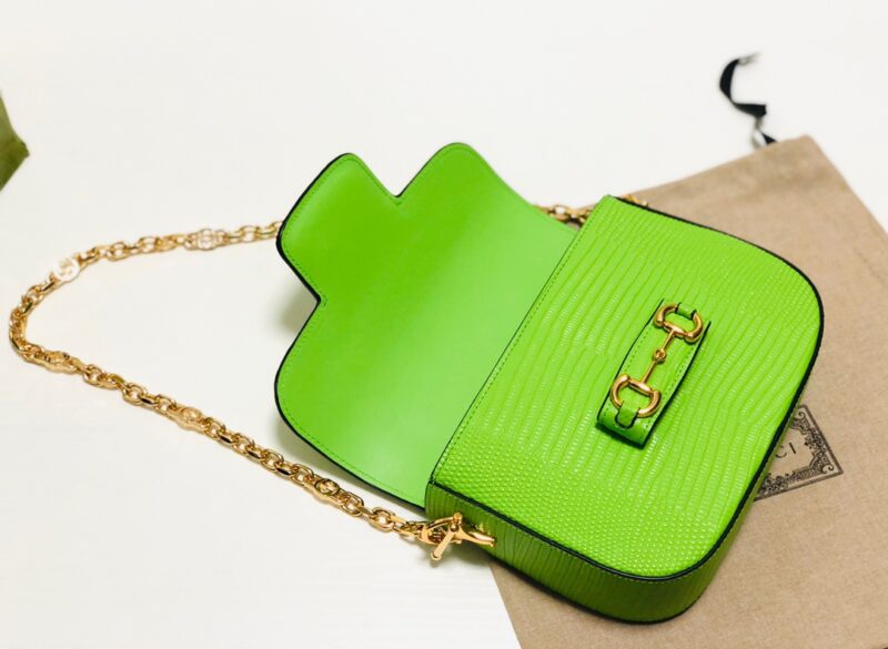 Gucci 1955 Horsebit Shoulder Bag-20.6*14.4*5.1CM - Image 8