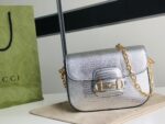 Gucci 1955 Horsebit Shoulder Bag-20.6*14.4*5.1CM
