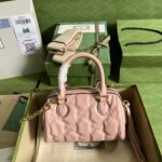Gucci GG Matelassé Handlebag-19*13*11CM - Image 3