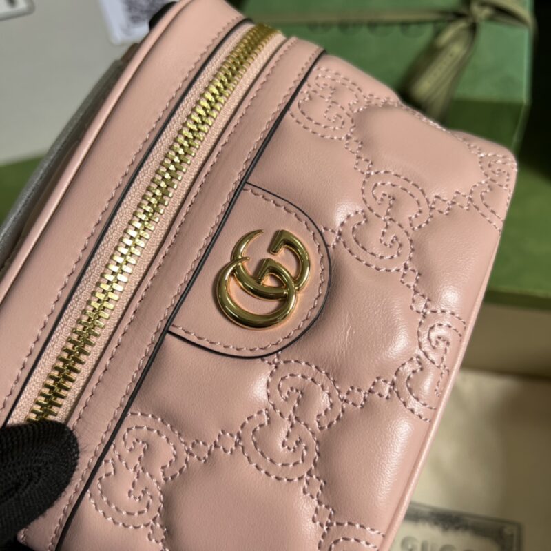 Gucci GG Matelassé Mini Handlebag-16*10.5*5CM - Image 6