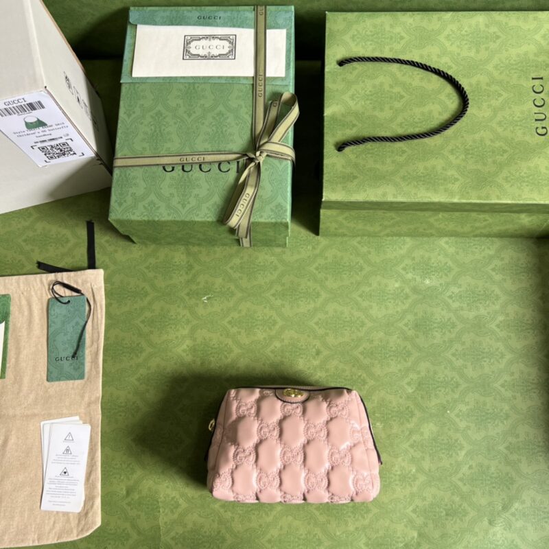 Gucci GG Matelassé Mini Handlebag-16*12.5*9CM - Image 9