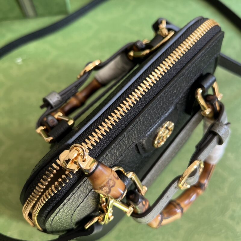 Gucci Diana Bamboo Mini Tot Bag-20x16x8.5CM - Image 7