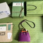 Gucci Diana Bamboo Mini Tot Bag-20x16x8.5CM - Image 9