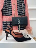 Amina Muaddi Heel-10CM