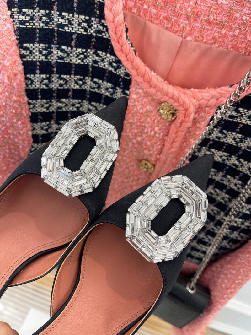 Amina Muaddi Heel-10CM - Image 8