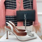 Amina Muaddi Heel-10CM