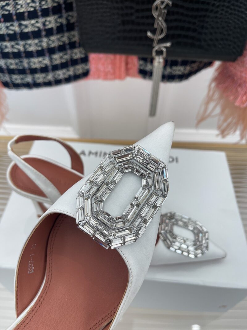 Amina Muaddi Heel-10CM - Image 8