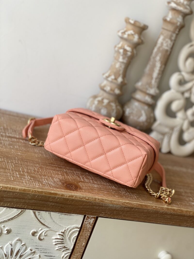 Ch@nel Mini Flap Bag-14.5*12.5x5.CM - Image 3