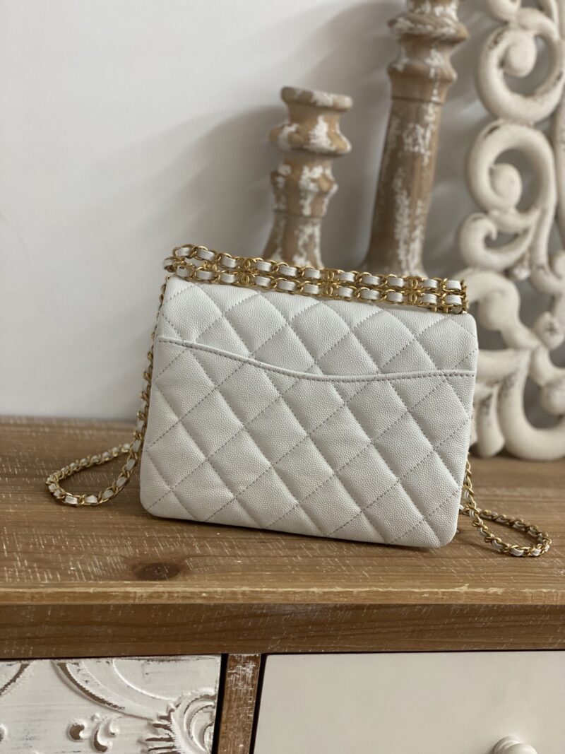 Ch@nel Flap Bag-13*20*9.5CM - Image 8