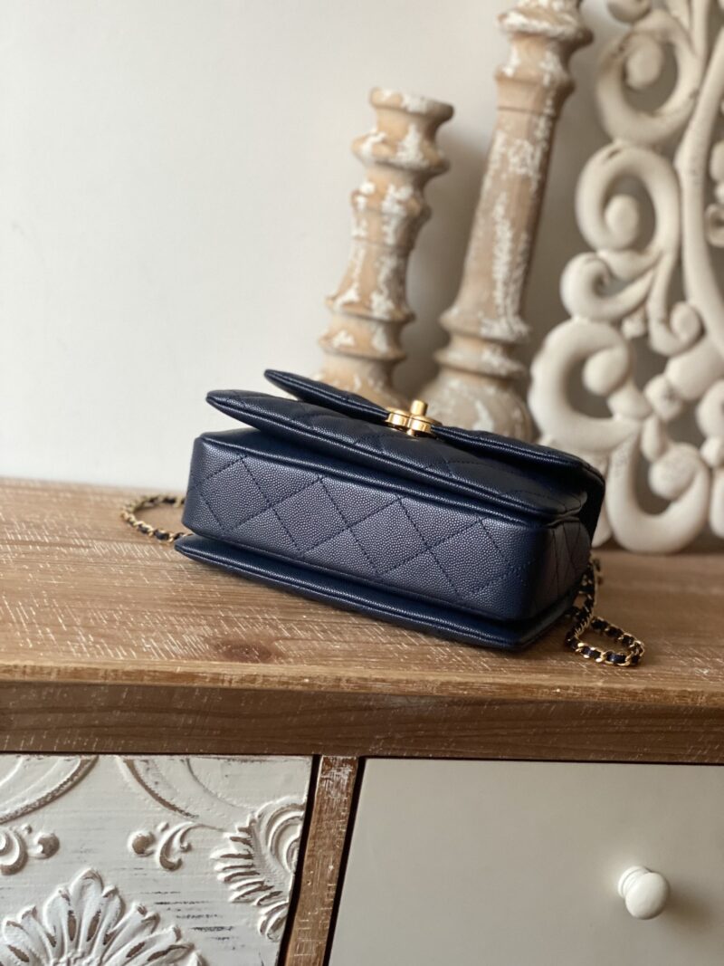 Ch@nel Flap Bag-13*20*9.5CM - Image 2