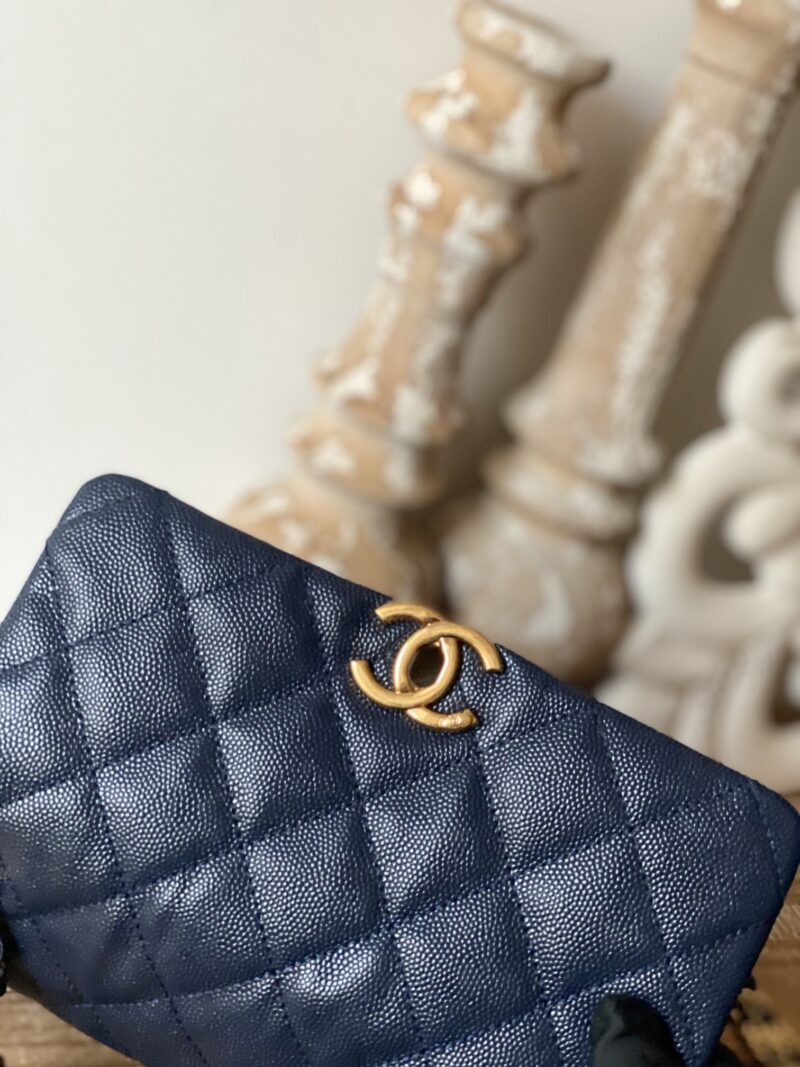 Ch@nel Flap Bag-13*20*9.5CM - Image 4