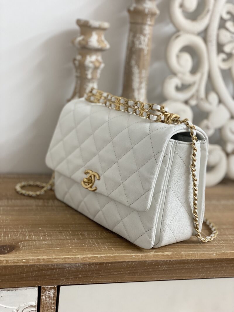 Ch@nel Flap Bag-16*23*11.5CM - Image 2