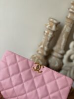 Ch@nel Flap Bag-16*23*11.5CM - Image 5