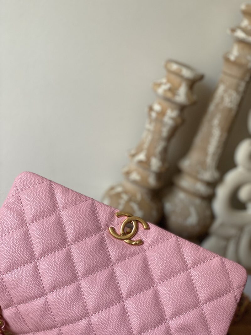 Ch@nel Flap Bag-16*23*11.5CM - Image 5