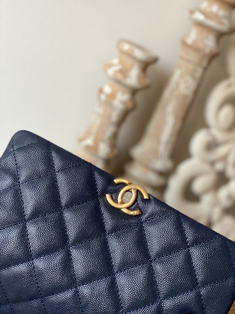 Ch@nel Flap Bag-16*23*11.5CM - Image 4