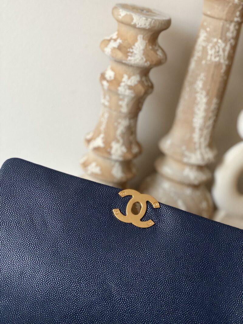 Ch@nel Flap Bag-16*23*11.5CM - Image 5