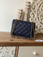 Ch@nel Flap Bag-16*23*11.5CM - Image 9