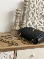 Ch@nel Flap Bag-16*23*11.5CM - Image 8