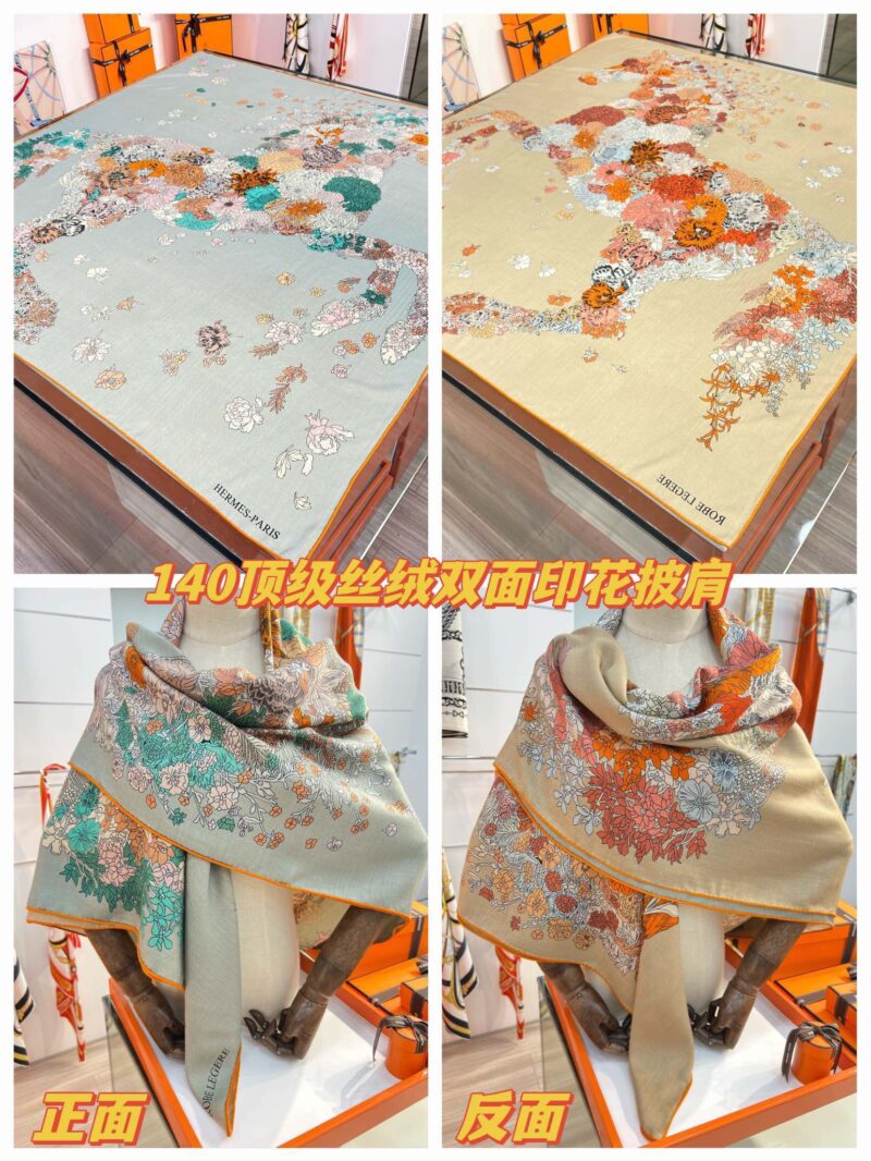 Hermes Shawls-140*140cm - Image 3