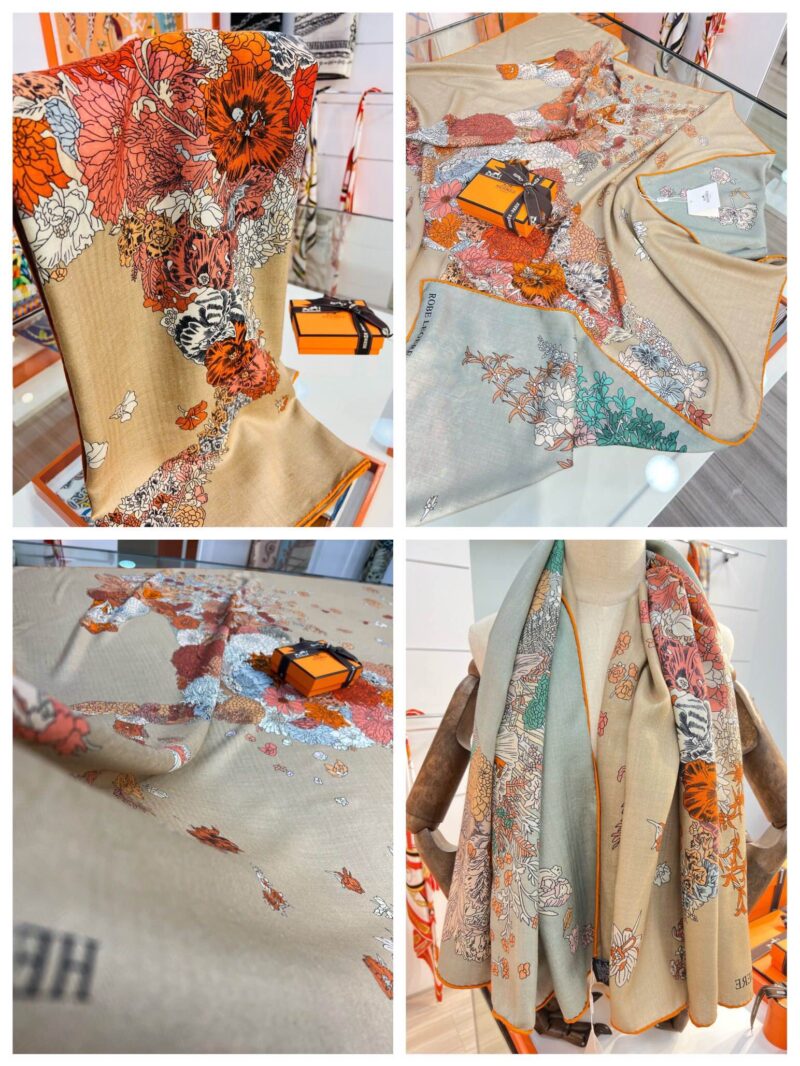 Hermes Shawls-140*140cm - Image 6