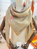 Hermes Shawls-140*140cm - Image 7