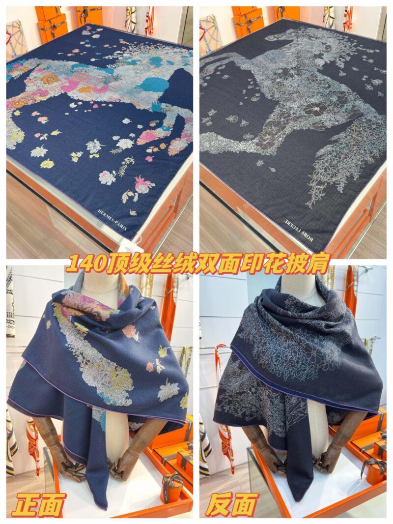 Hermes Shawls-140*140cm - Image 2