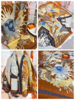 Hermes Shawls-140*140cm - Image 6