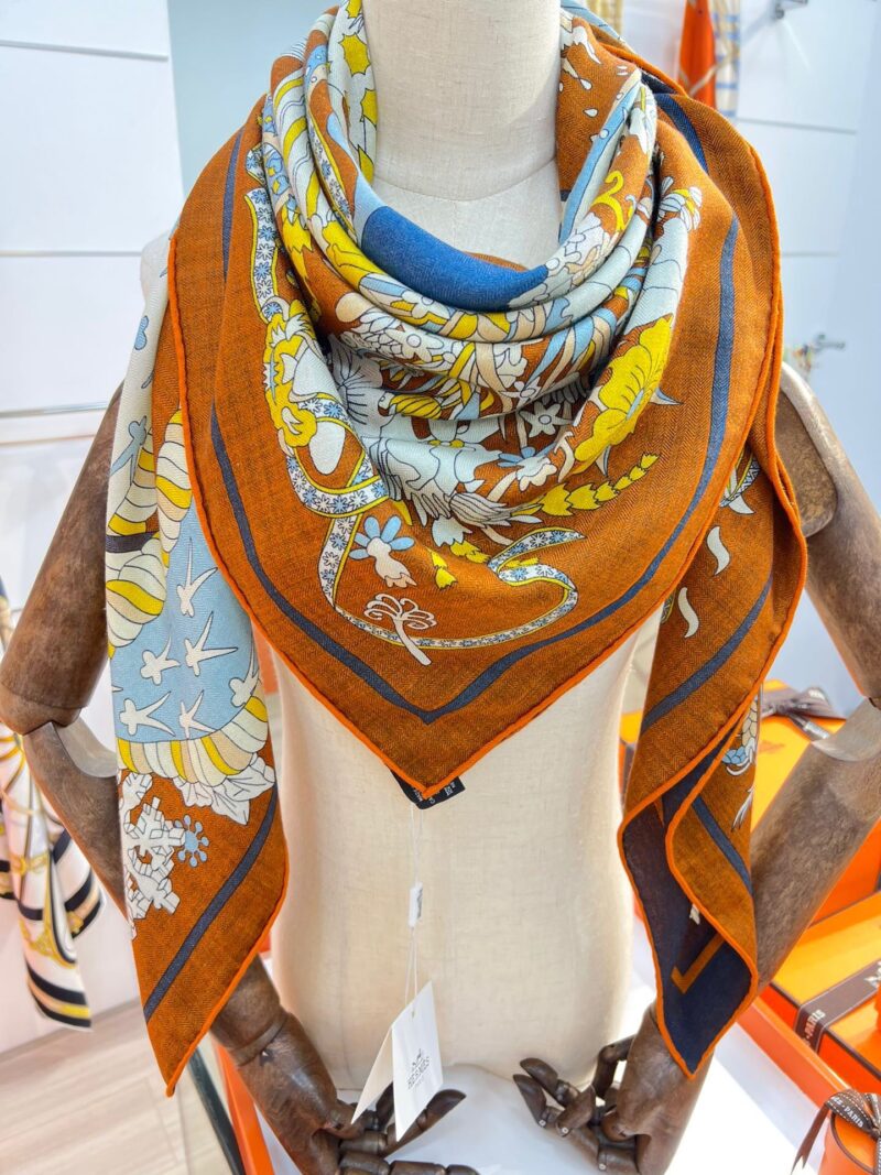 Hermes Shawls-140*140cm - Image 9