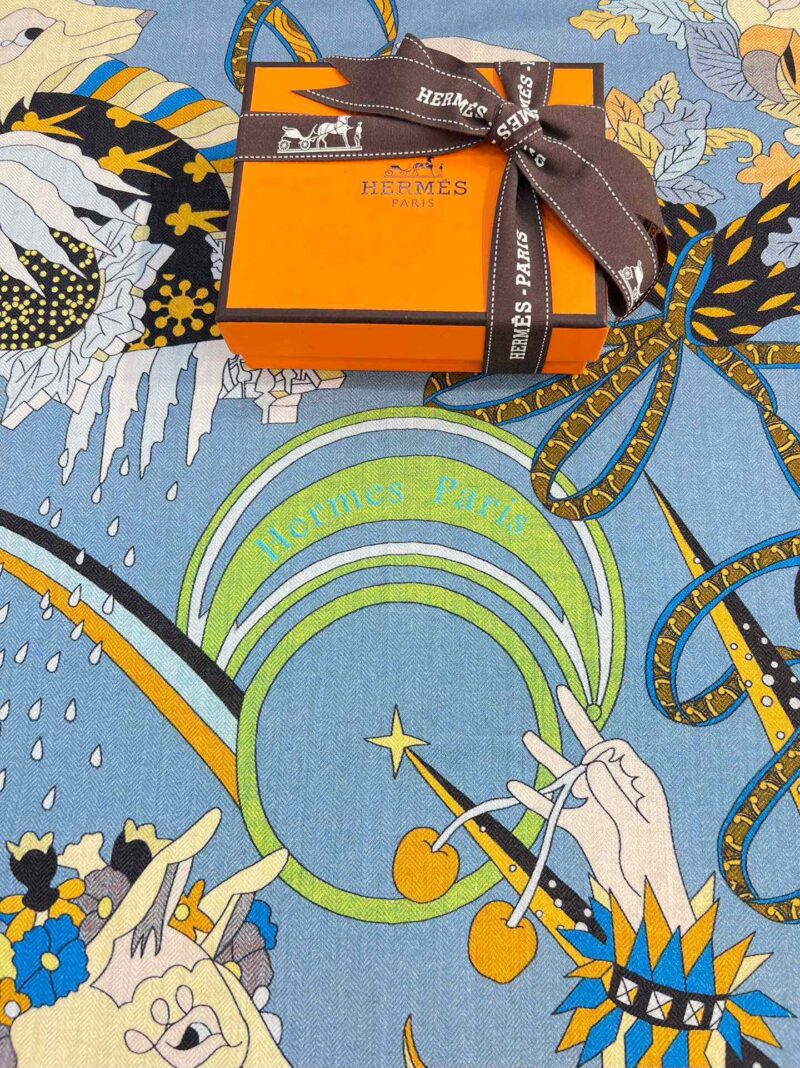 Hermes Shawls-140*140cm - Image 2