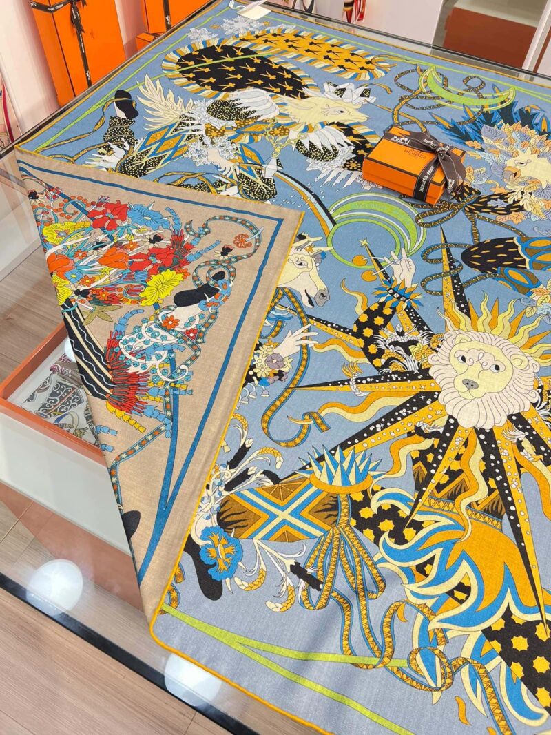 Hermes Shawls-140*140cm - Image 5