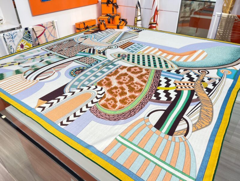 Hermes Shawls-140*140cm - Image 4
