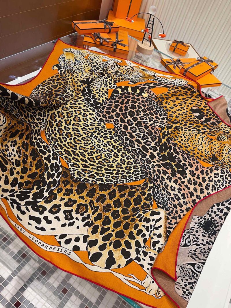 Hermes Scarf-110*110cm - Image 7