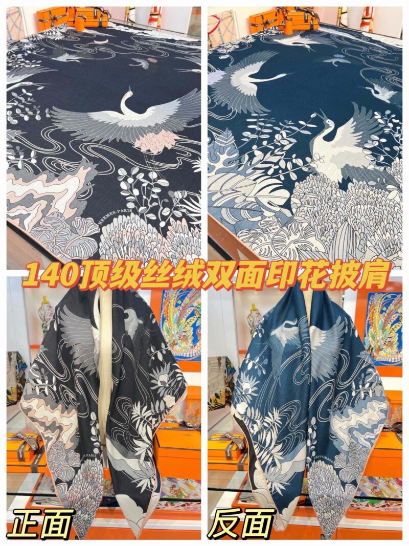 Hermes Shawls-140*140cm - Image 3