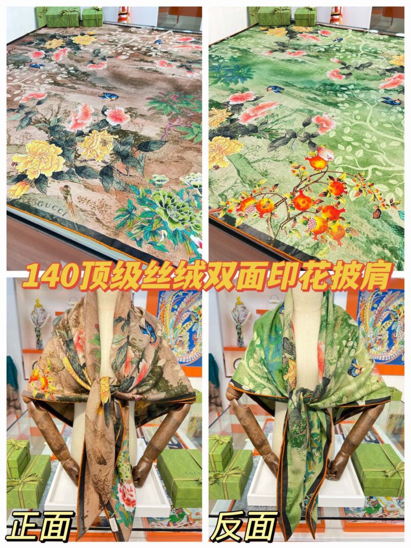 Gucci Shawls-140*140cm - Image 2