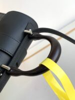 Goyard Coated Canvas and Leather Saigon Top Handle Bag-11.5x7x14.5CM - Image 7