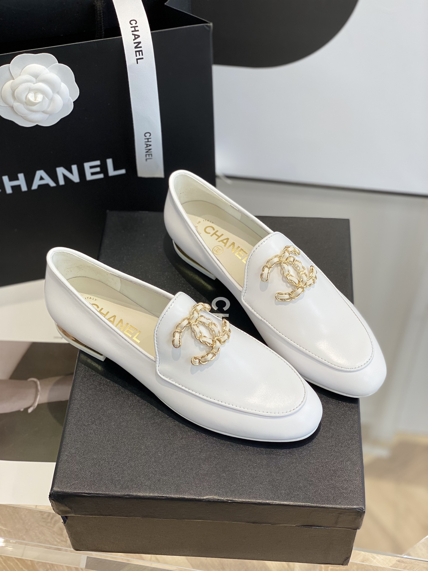 wsxc1672323161541_2.jpg Ch@nel 2023SS Loafers - Image 1