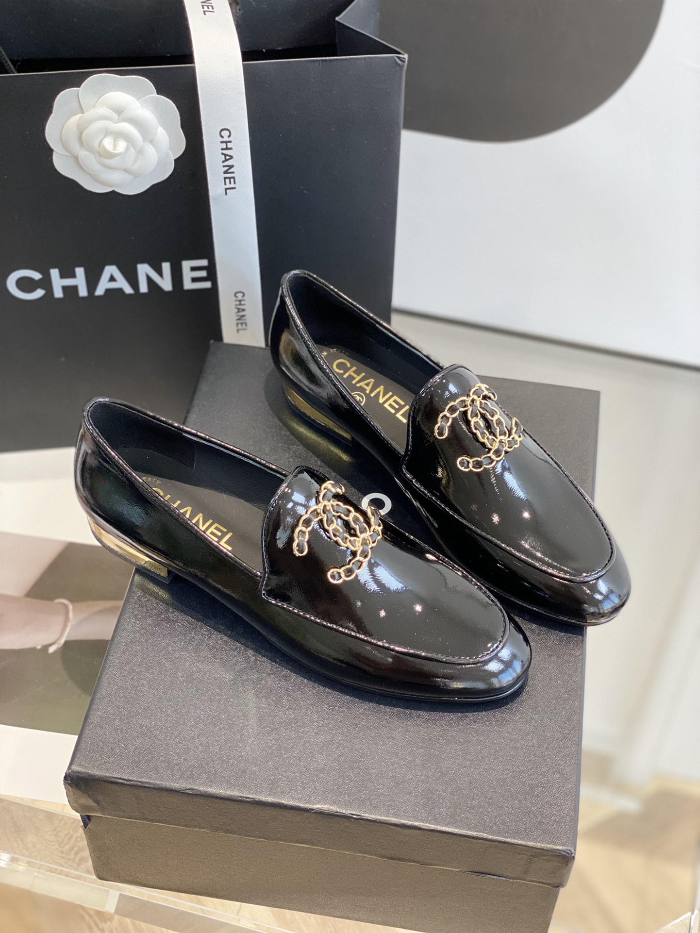 wsxc1672323172184_2.jpg Ch@nel 2023SS Loafers - Image 1