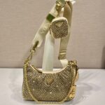 Prada 1BH204 Nylon Hobo Bag-22*16*6CM